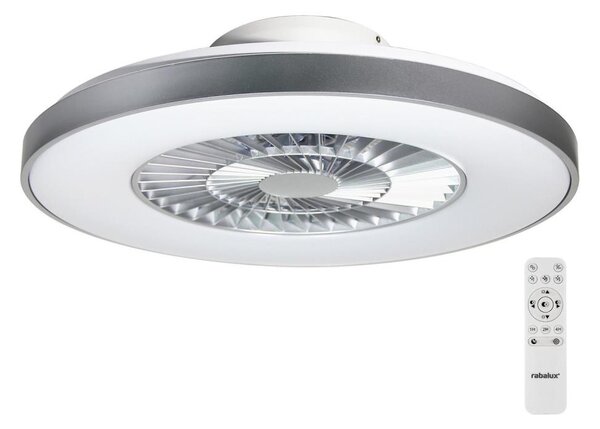 Rabalux - LED Stmievateľné stropné svietidlo s ventilátorom LED/40W/230V + DO