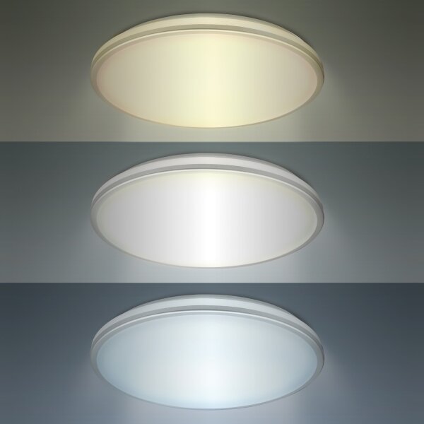 Solight WO796- LED Kúpeľňové stropné svietidlo LED/18W/230V 3000/4000/6500K IP54