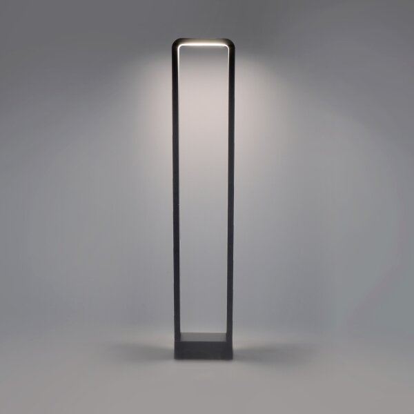Brilagi-LED Vonkajšia lampa BARI LED/7W/230V 3000/4000/6000K antracit IP54 80 cm