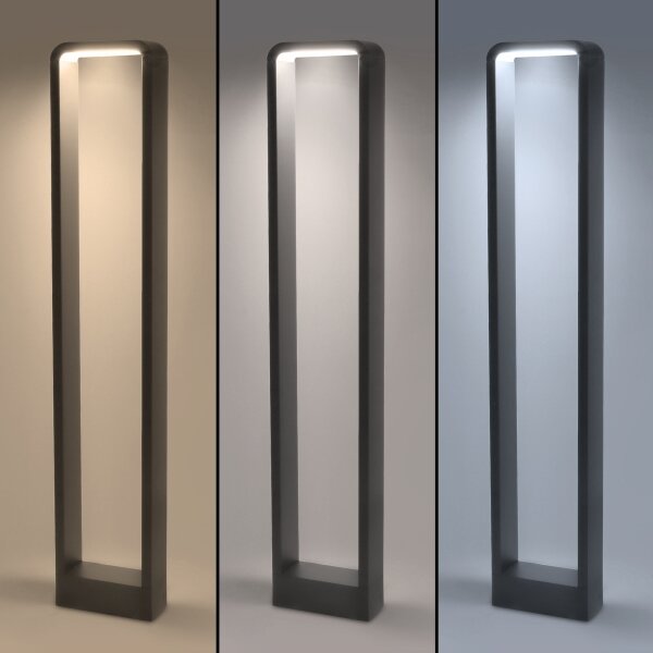 Brilagi-LED Vonkajšia lampa BARI LED/7W/230V 3000/4000/6000K antracit IP54 80 cm