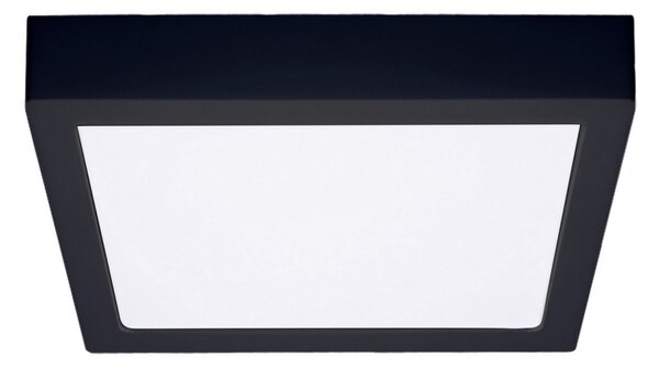 Solight WD175-B- LED Stropné svietidlo LED/24W/230V 3000/4000/6000K čierna hranatý