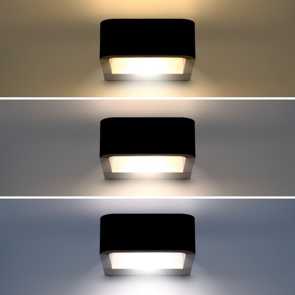 Brilagi - LED Vonkajšie nástenné svietidlo BARI LED/7W/230V 3000/4000/6000K IP54