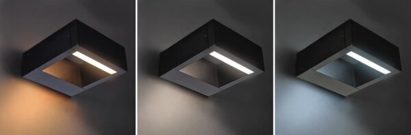 Brilagi - LED Vonkajšie nástenné svietidlo RAGUSA LED/7W/230V 3000/4000/6000K IP54