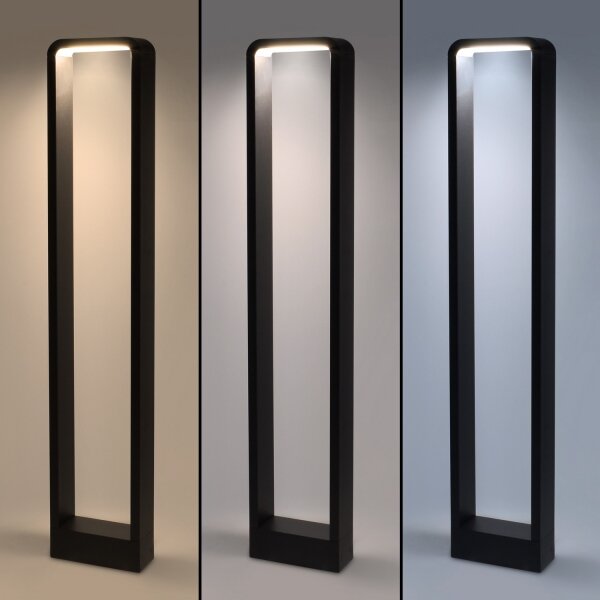 Brilagi - LED Vonkajšia lampa BARI LED/7W/230V 3000/4000/6000K IP54 80 cm