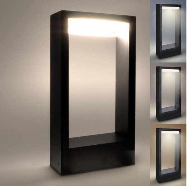 Brilagi - LED Vonkajšia lampa RAGUSA LED/7W/230V 3000/4000/6000K IP54 30 cm