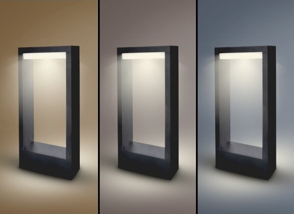 Brilagi - LED Vonkajšia lampa RAGUSA LED/7W/230V 3000/4000/6000K IP54 30 cm