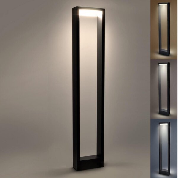 Brilagi - LED Vonkajšia lampa RAGUSA LED/7W/230V 3000/4000/6000K IP54 80 cm