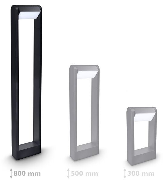 Brilagi - LED Vonkajšia lampa CROTONE LED/7W/230V IP54 80 cm