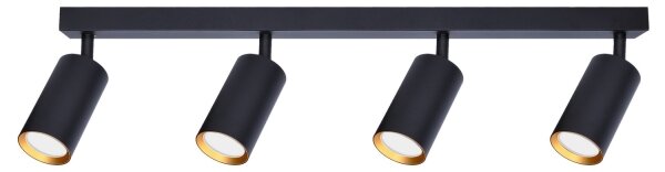 Brilagi - Bodové svietidlo SELE 4xGU10/30W/230V čierna/zlatá
