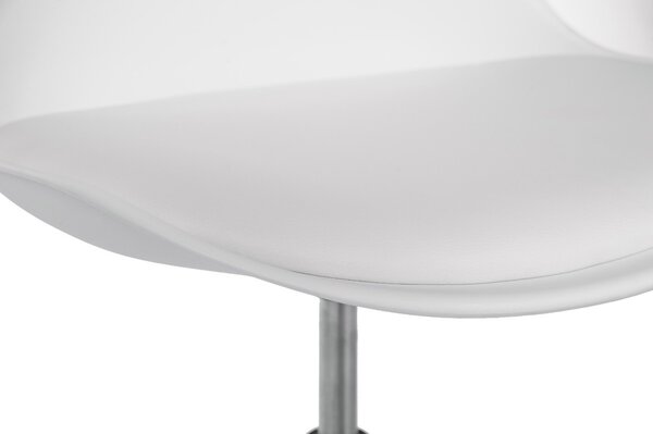 Ak furniture Otočná stolička FD005 biela