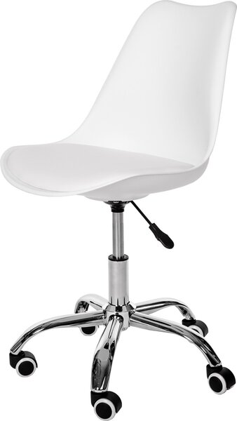 Ak furniture Otočná stolička FD005 biela