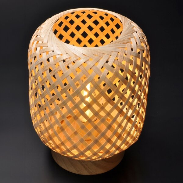 Solight WO3107 - LED Dekoračná stolná lampa BOHO LED/2xAAA ratan