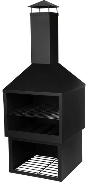 Záhradný krb kovový 118 cm