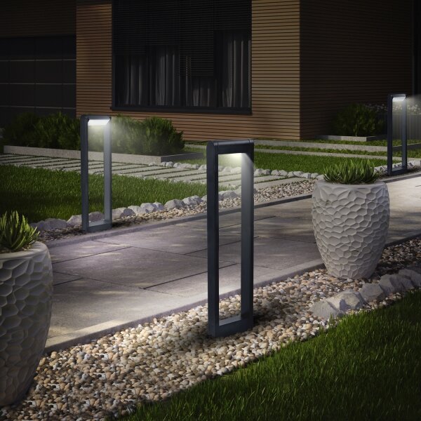 Brilagi - LED Vonkajšia lampa CROTONE LED/7W/230V antracit IP54 80 cm