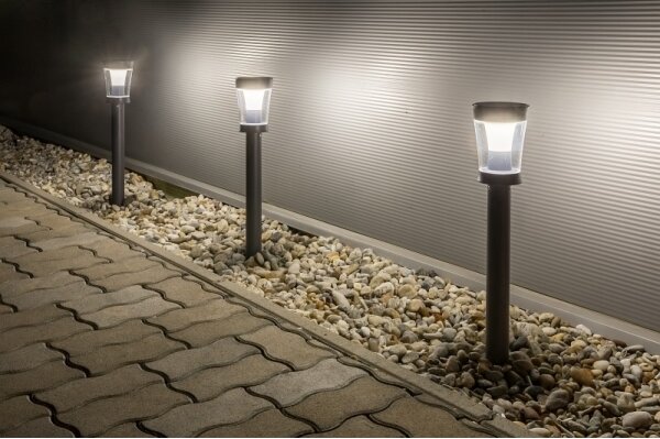 Rabalux 77038 - LED solárna lampa ANGERS LED/3W/3,7V IP65 antracit