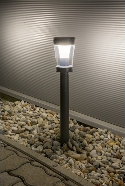 Rabalux 77038 - LED solárna lampa ANGERS LED/3W/3,7V IP65 antracit