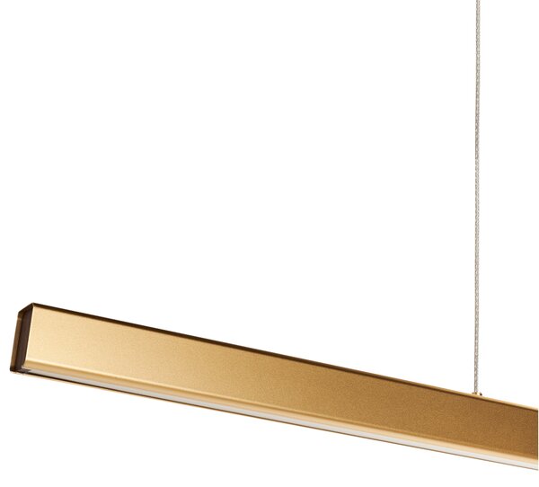 Závesná lampa zlatá hliníková kaučukové drevo železo LED svetlo s diaľkovým ovládaním moderné visiace svietidlo