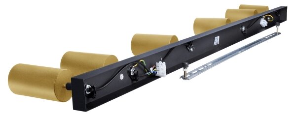 Brilagi - Bodové svietidlo SELE GOLDEN 6xGU10/30W/230V čierna/zlatá