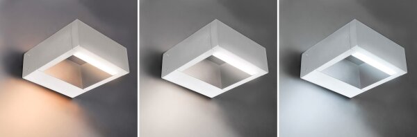 Brilagi - LED Vonkajšie nástenné svietidlo RAGUSA LED/7W/230V biela IP54