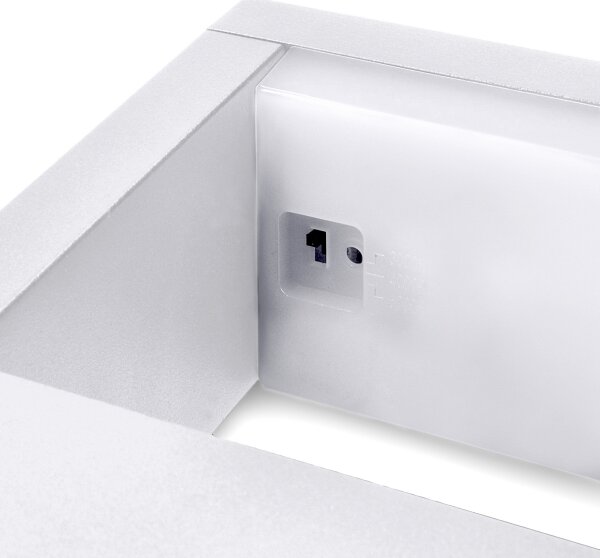 Brilagi - LED Vonkajšie nástenné svietidlo RAGUSA LED/7W/230V biela IP54