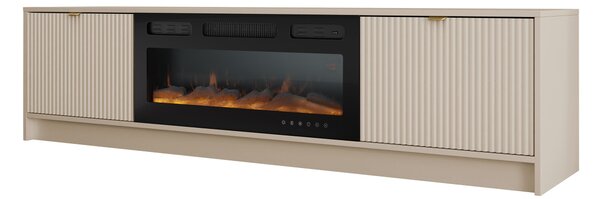 Mirjan24 TV skrinka s krbom Razimo EF, Farby: orech okapi 5903211561535