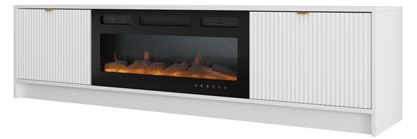 Mirjan24 TV skrinka s krbom Razimo EF, Farby: orech okapi 5903211561535