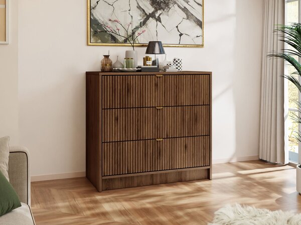Mirjan24 Komoda Razimo 3SZ, Farby: orech okapi 5903211562143