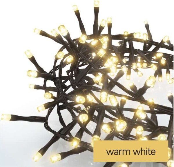 LED vonkajší reťaz 400xLED/13m IP44 teplá biela