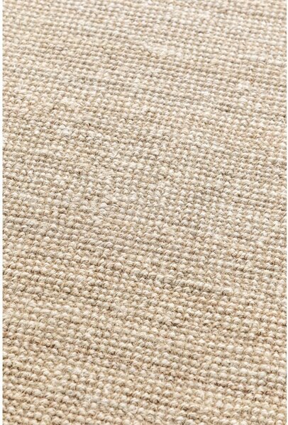 Krémovobiely jutový koberec 120x170 cm Bouclé – Hanse Home