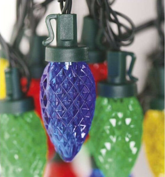 LED Vianočná vonkajšia reťaz 50xLED/8 módov 14,8m IP44 multicolor