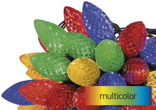 LED Vianočná vonkajšia reťaz 50xLED/8 módov 14,8m IP44 multicolor