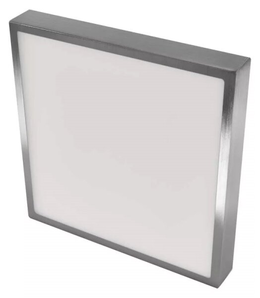 LED Stropné svietidlo LED/28,5W/230V 3000/3500/4000K 30x30 cm chróm