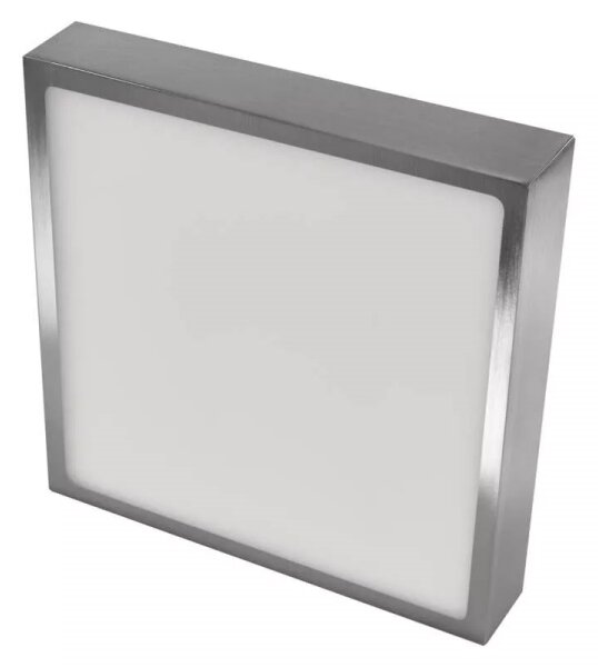 LED Stropné svietidlo LED/21W/230 3000/3500/4000K 22,5x22,5 cm chróm