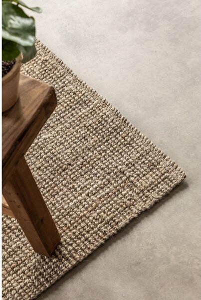 Taupe jutový behúň 80x200 cm Bouclé – Hanse Home