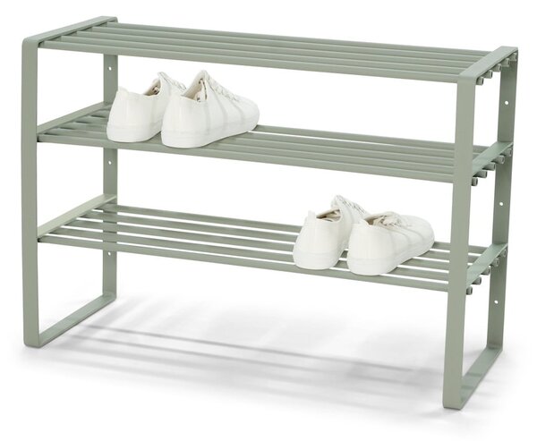 Sivozelená kovová skrinka na topánky 70x48,5x29 cm Rex – Spinder Design
