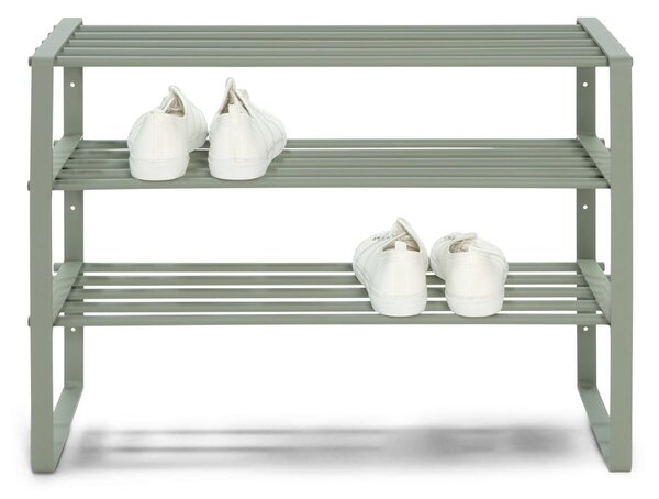 Sivozelená kovová skrinka na topánky 70x48,5x29 cm Rex – Spinder Design
