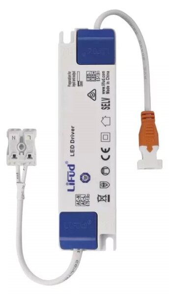 LED Stropné svietidlo LED/28,5W/230V 3000/3500/4000K pr. 30 cm chróm
