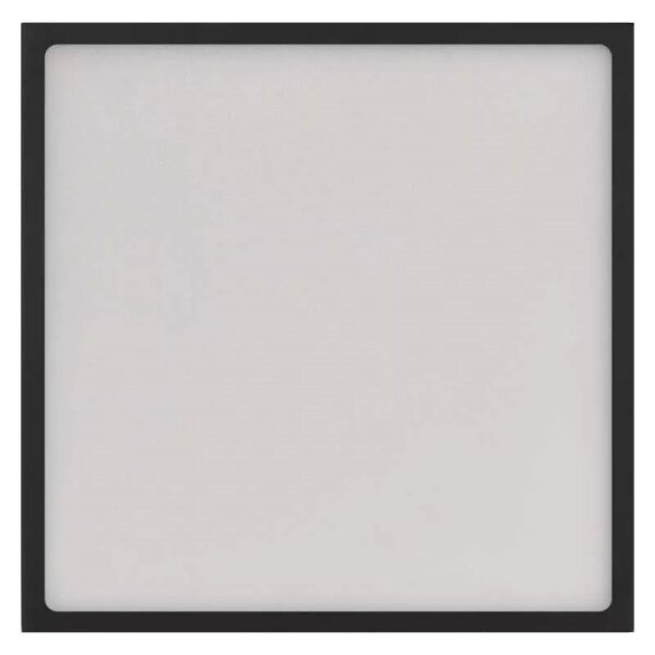 LED Stropné svietidlo LED/28,5W/230V 3000/3500/4000K 30x30 cm čierna