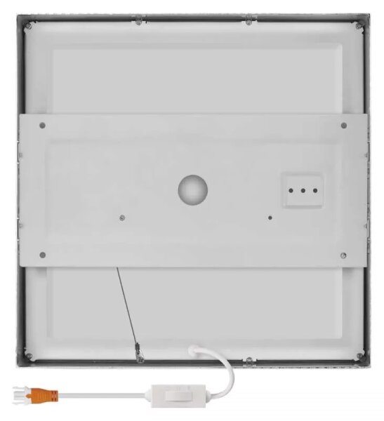LED Stropné svietidlo LED/28,5W/230V 3000/3500/4000K 30x30 cm chróm