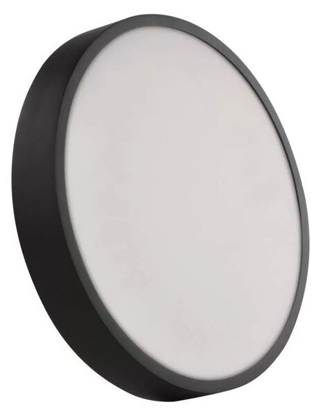 LED Stropné svietidlo LED/28,5W/230V 3000/3500/4000K pr. 30 cm čierna