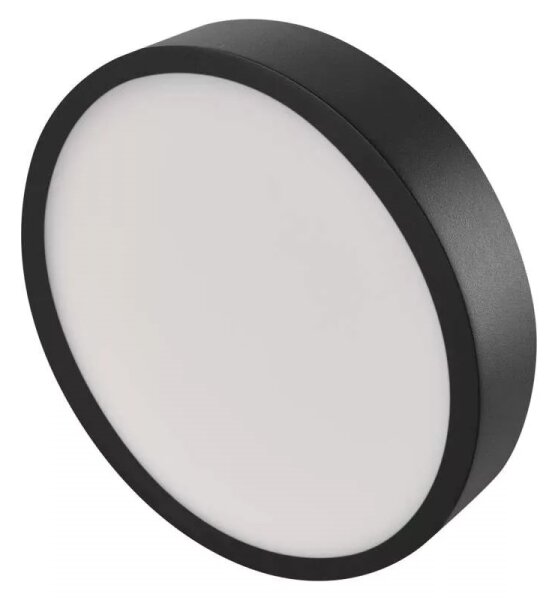 LED Stropné svietidlo LED/21W/230V 3000/3500/4000K pr. 22,5 cm čierna