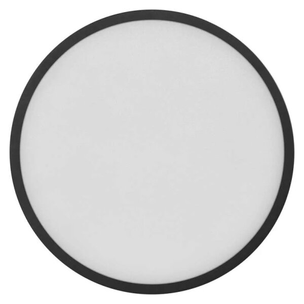 LED Stropné svietidlo LED/28,5W/230V 3000/3500/4000K pr. 30 cm čierna