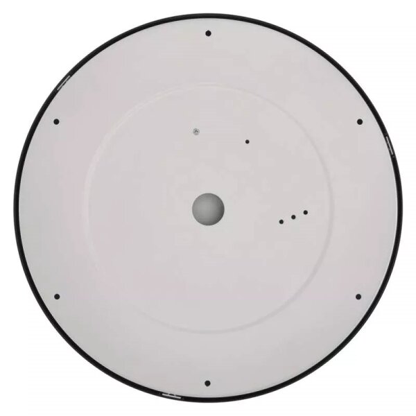 LED Stropné svietidlo LED/28,5W/230V 3000/3500/4000K pr. 30 cm čierna