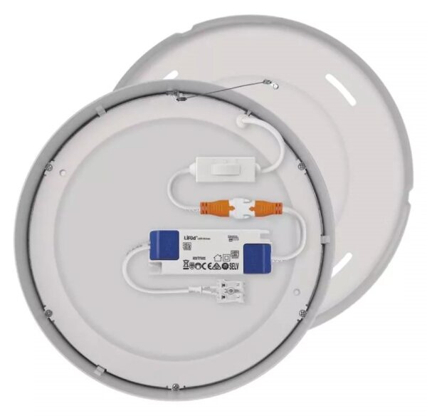 LED Stropné svietidlo LED/21W/230V 3000/3500/4000K pr. 22,5 cm biela