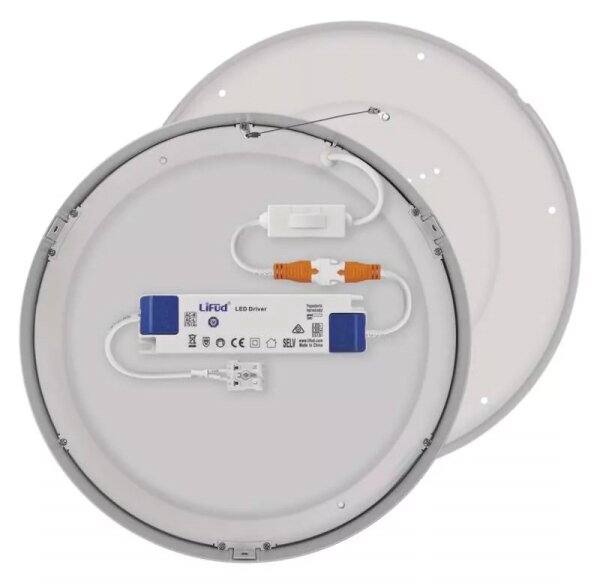 LED Stropné svietidlo LED/28,5W/230V 3000/3500/4000K pr. 30 cm biela