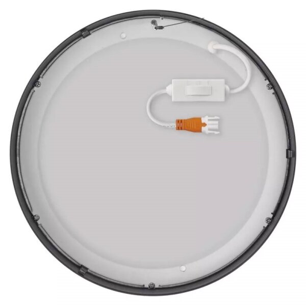 LED Stropné svietidlo LED/21W/230V 3000/3500/4000K pr. 22,5 cm čierna