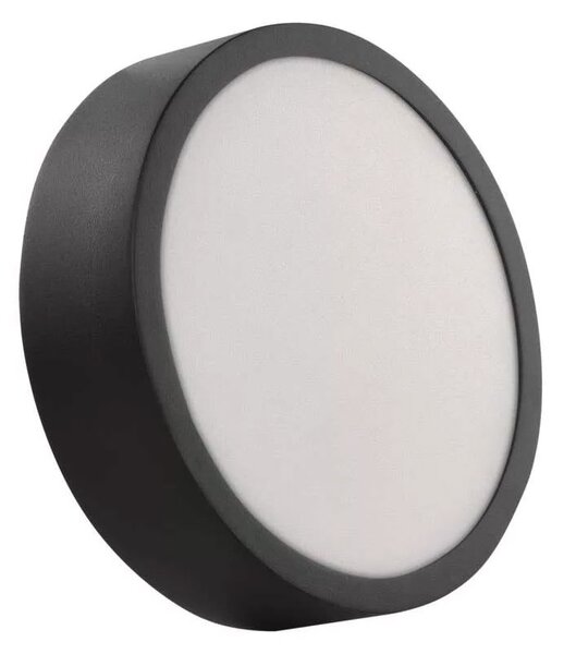 LED Stropné svietidlo LED/12,5W/230V 3000/3500/4000K pr. 17 cm čierna