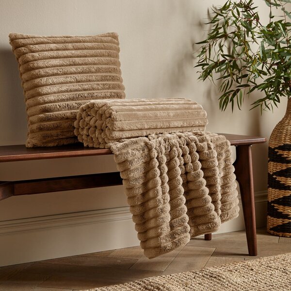Dekoračný vankúš 45x45 cm Cosy Ribbed – Catherine Lansfield