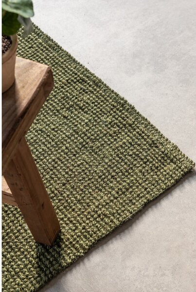 Khaki jutový behúň 80x200 cm Bouclé – Hanse Home