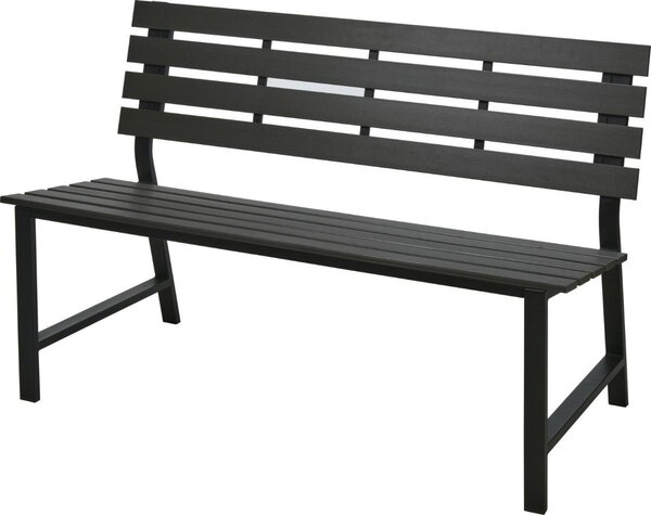 Záhradná lavica 125 cm drevoplast KO-FA6110000